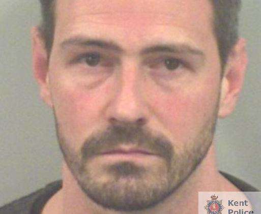 Brett Connell has been jailed for nine years for sexually abusing his stepdaughter Georgia Walsh. Picture: Kent Police