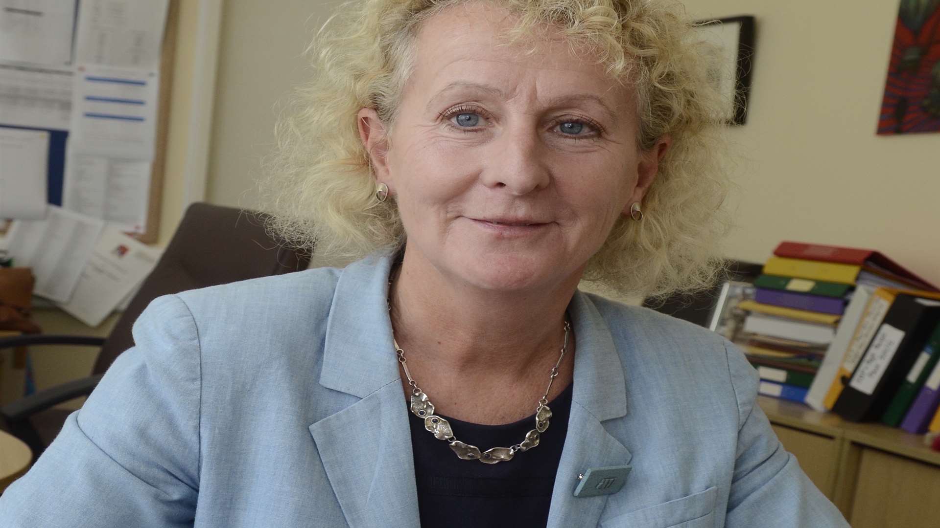 Jane Robinson, head of SLGGS