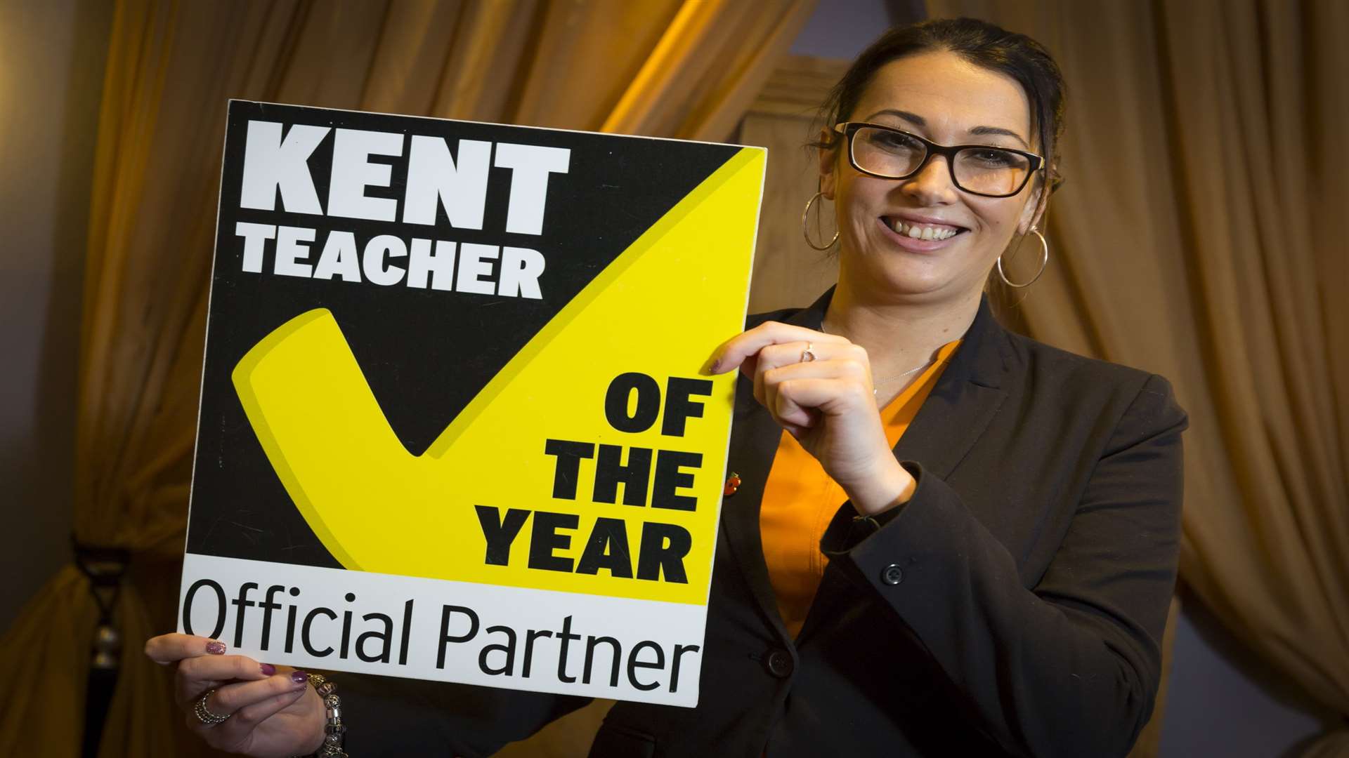 Leah Macdonald from Three R's Teacher Recruitment which is supporting the Kent Teacher of the Year Awards 2018.