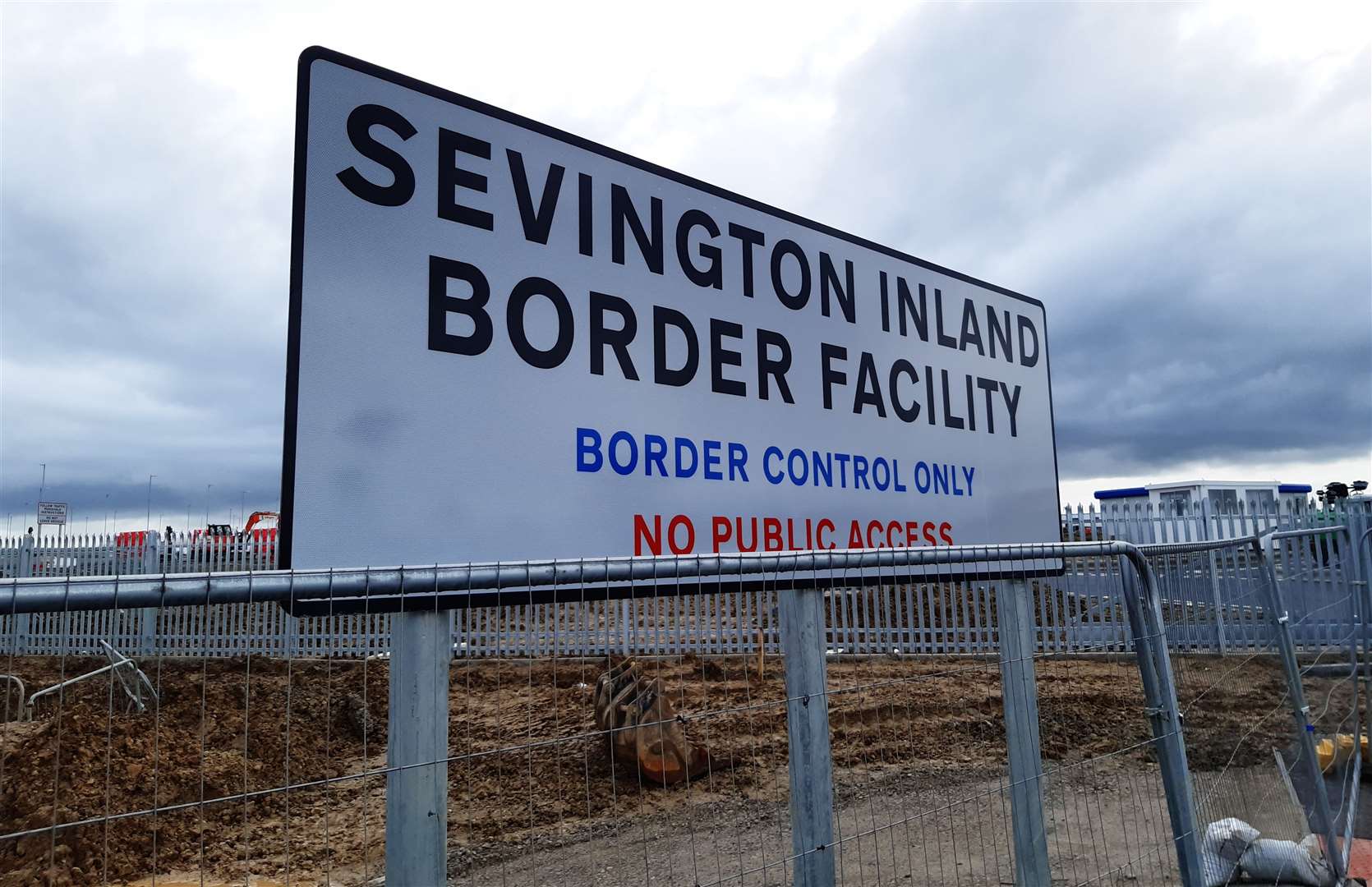 The 'inland border facility' is set to open on Friday