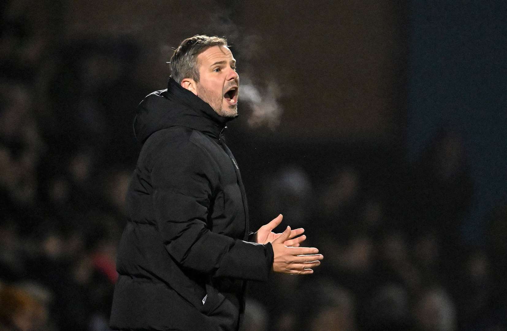 Gillingham head coach Stephen Clemence is determined his team don’t waste their opportunity Picture : Keith Gillard