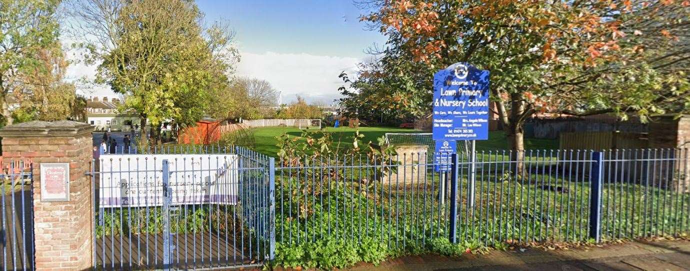 Lawn Primary School in High Street, Northfleet. Photo credit: Google maps