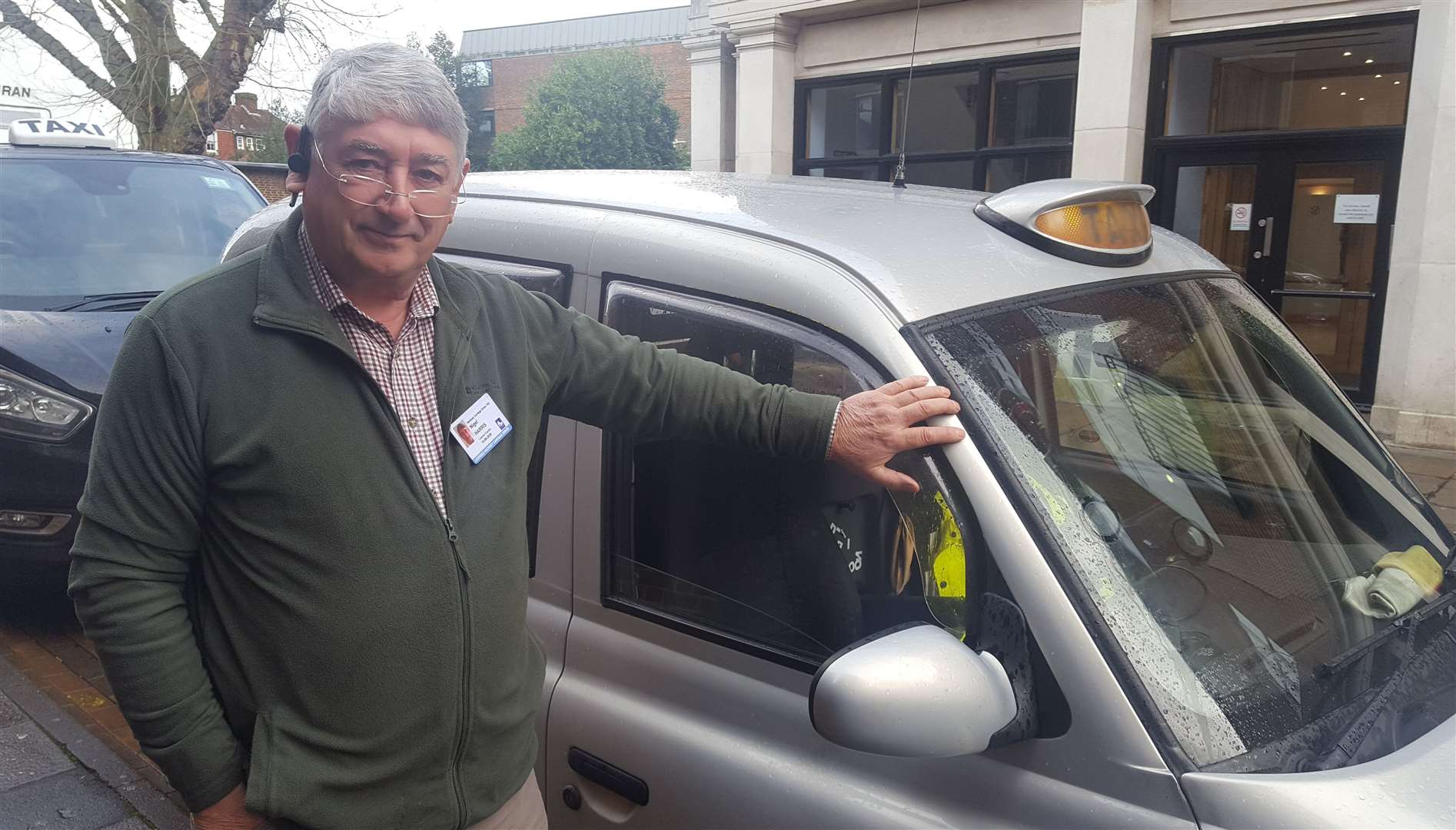 Cabbie Nigel Harris says his vehicle will be too old to meet the requirements