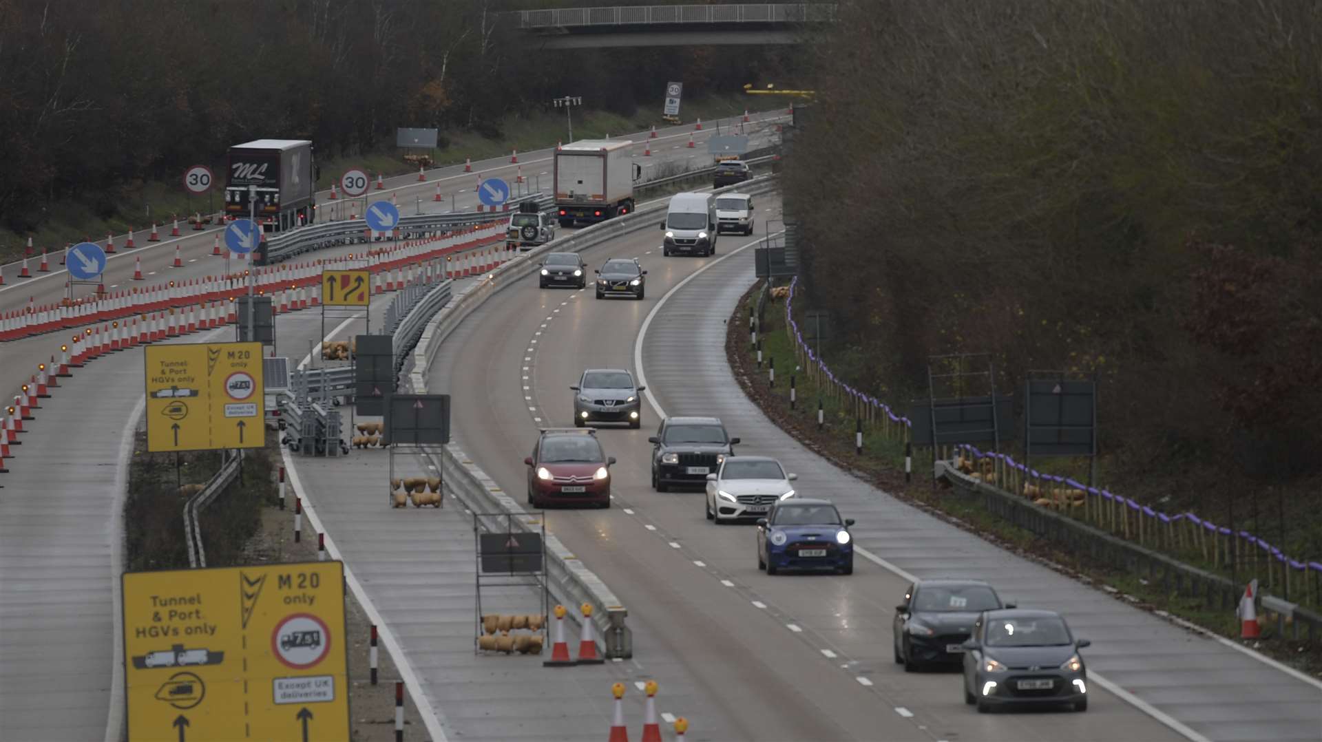 The traffic management plan will be deployed between Maidstone and Ashford