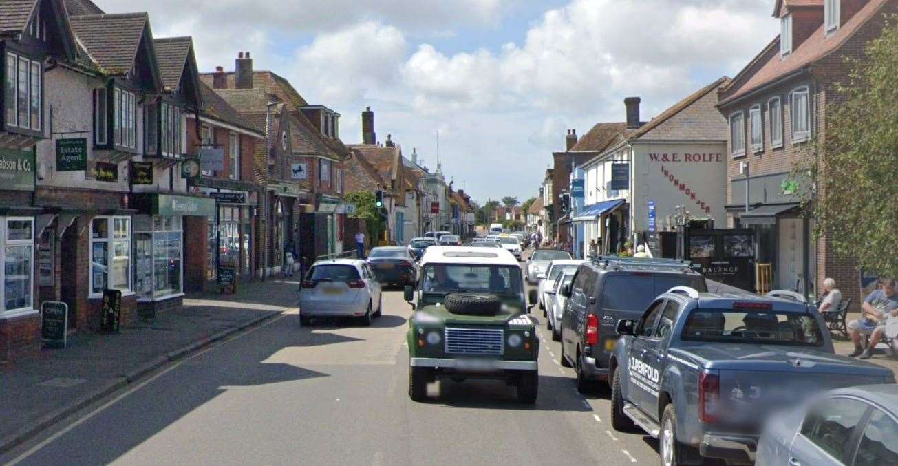 One theft from a van was in New Romney. Picture: Google