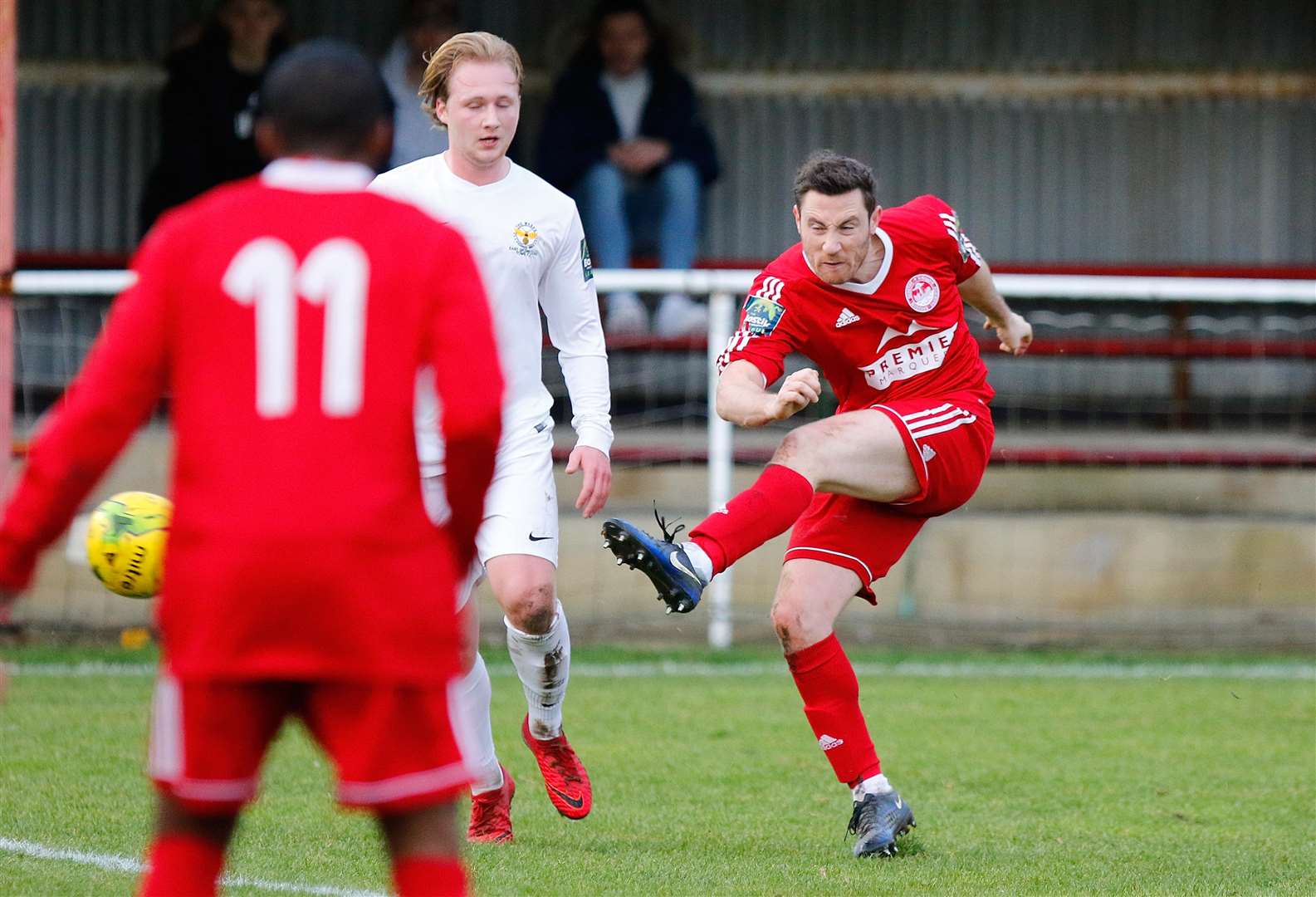 Chris Kinnear is staying at Hythe Town Picture: Andy Jones