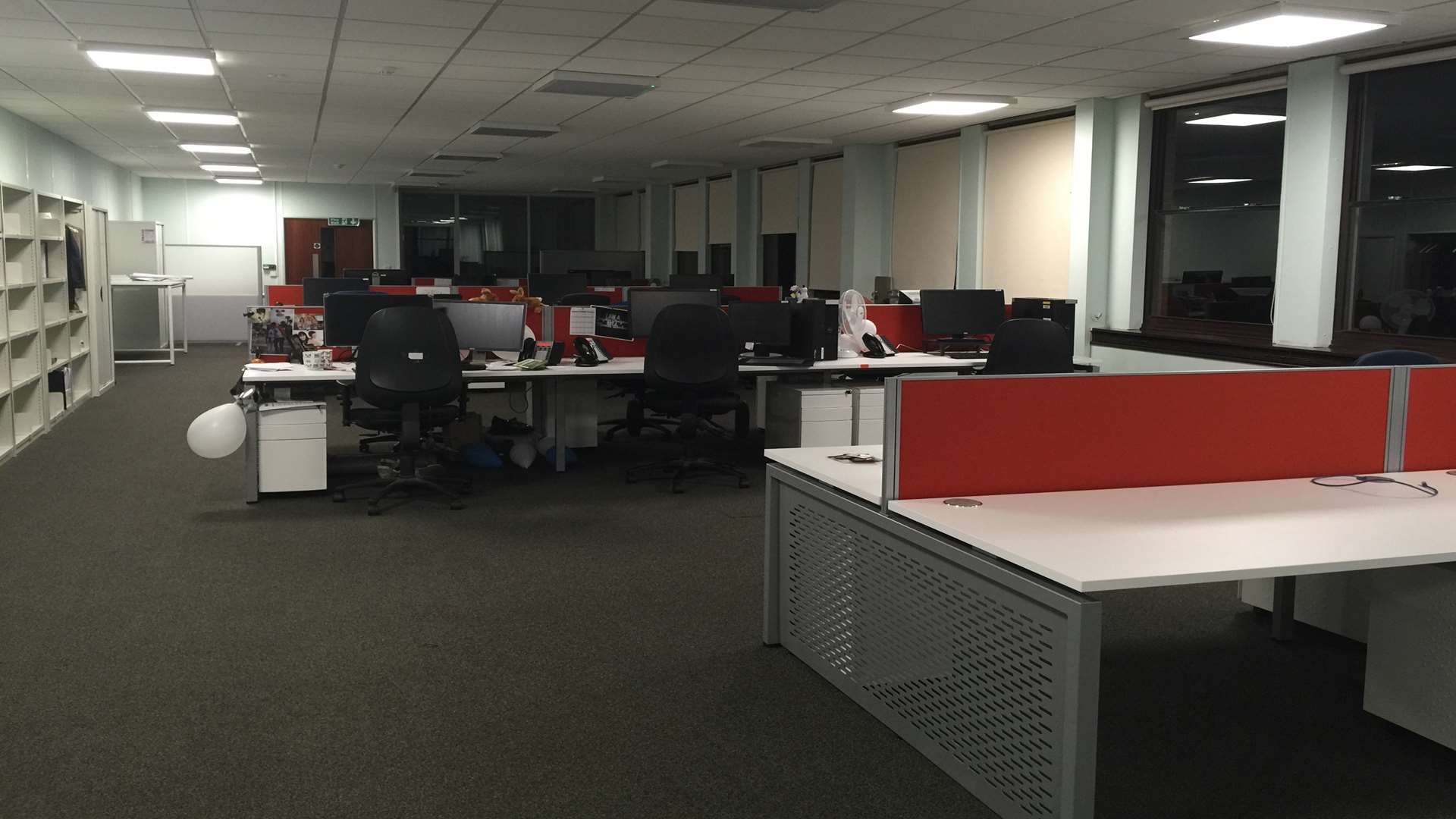 The revamp includes desk space for around 30 staff