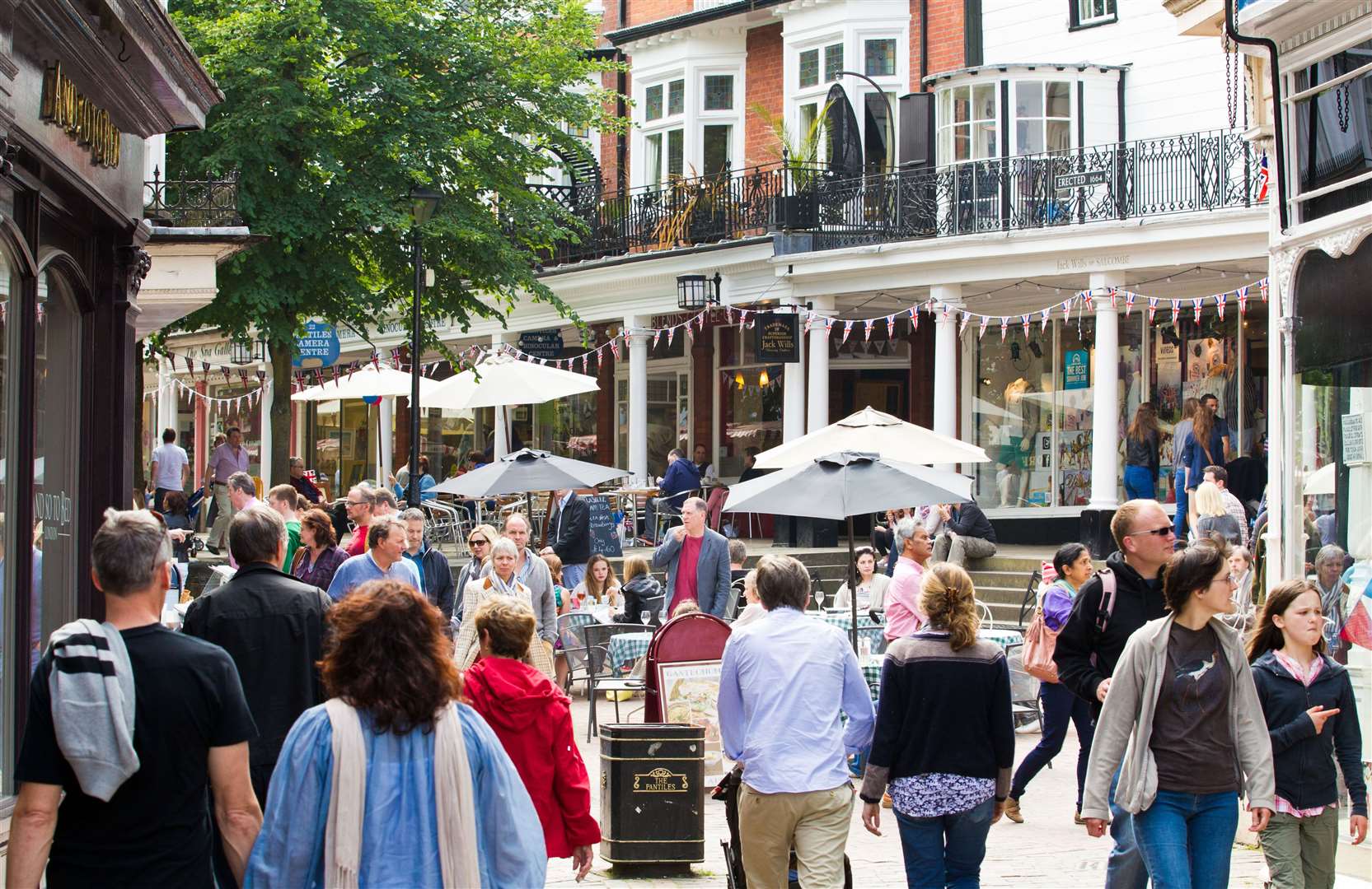 The Pantiles has been named one of the best high streets in the UK for independent shops. Picture: RTW Together BID