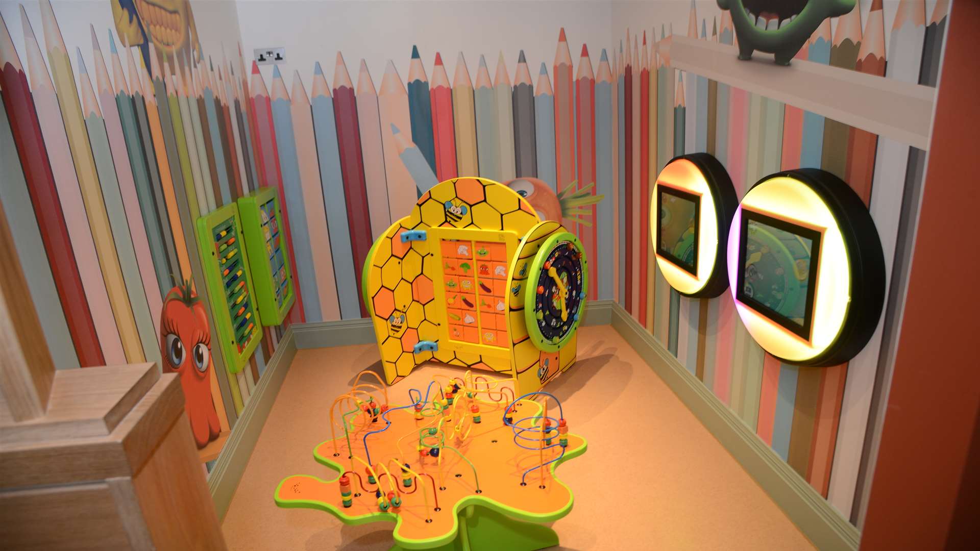 The high-tech children's room