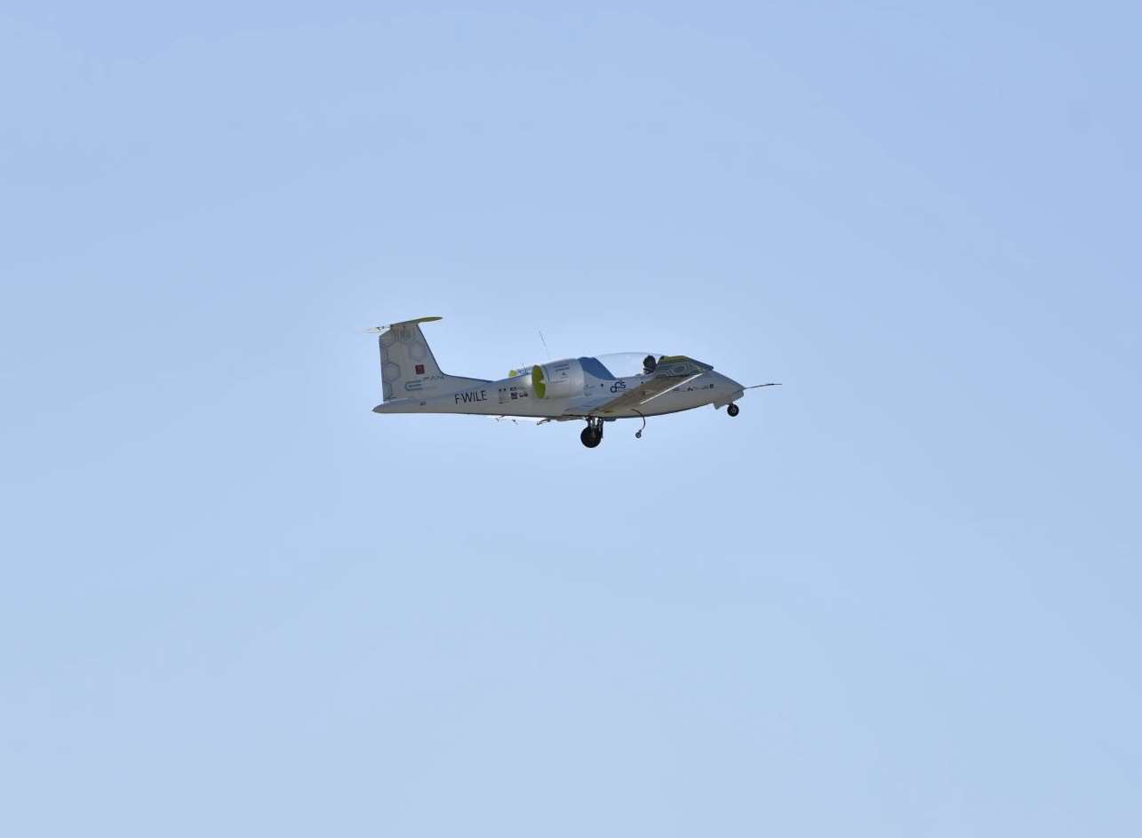 The flight takes off from Lydd