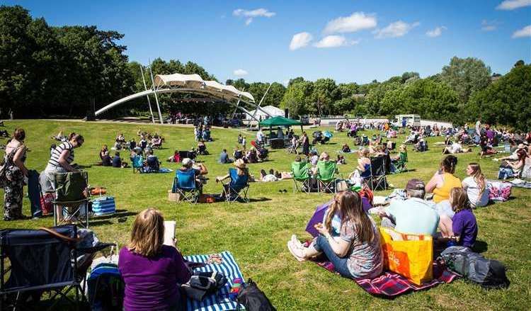 Enjoy a packed programme of free live music at Proms in the Park. Picture: Maidstone Borough Council