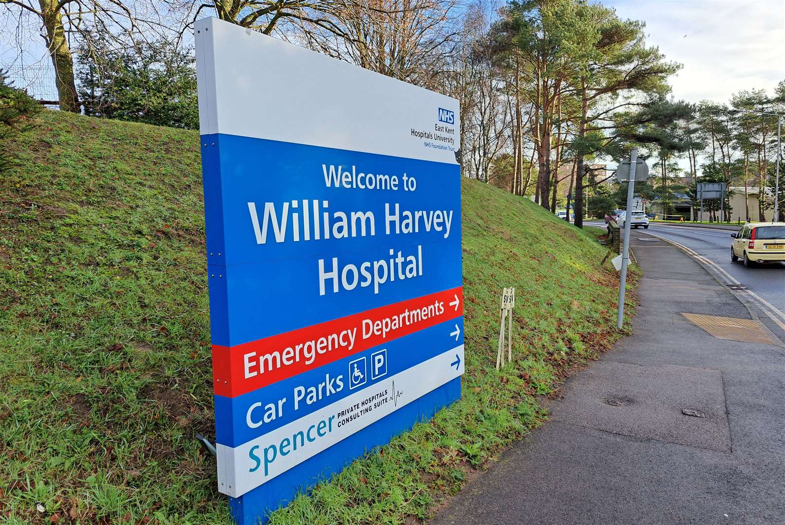 The William Harvey Hospital is part of the East Kent Hospitals Trust