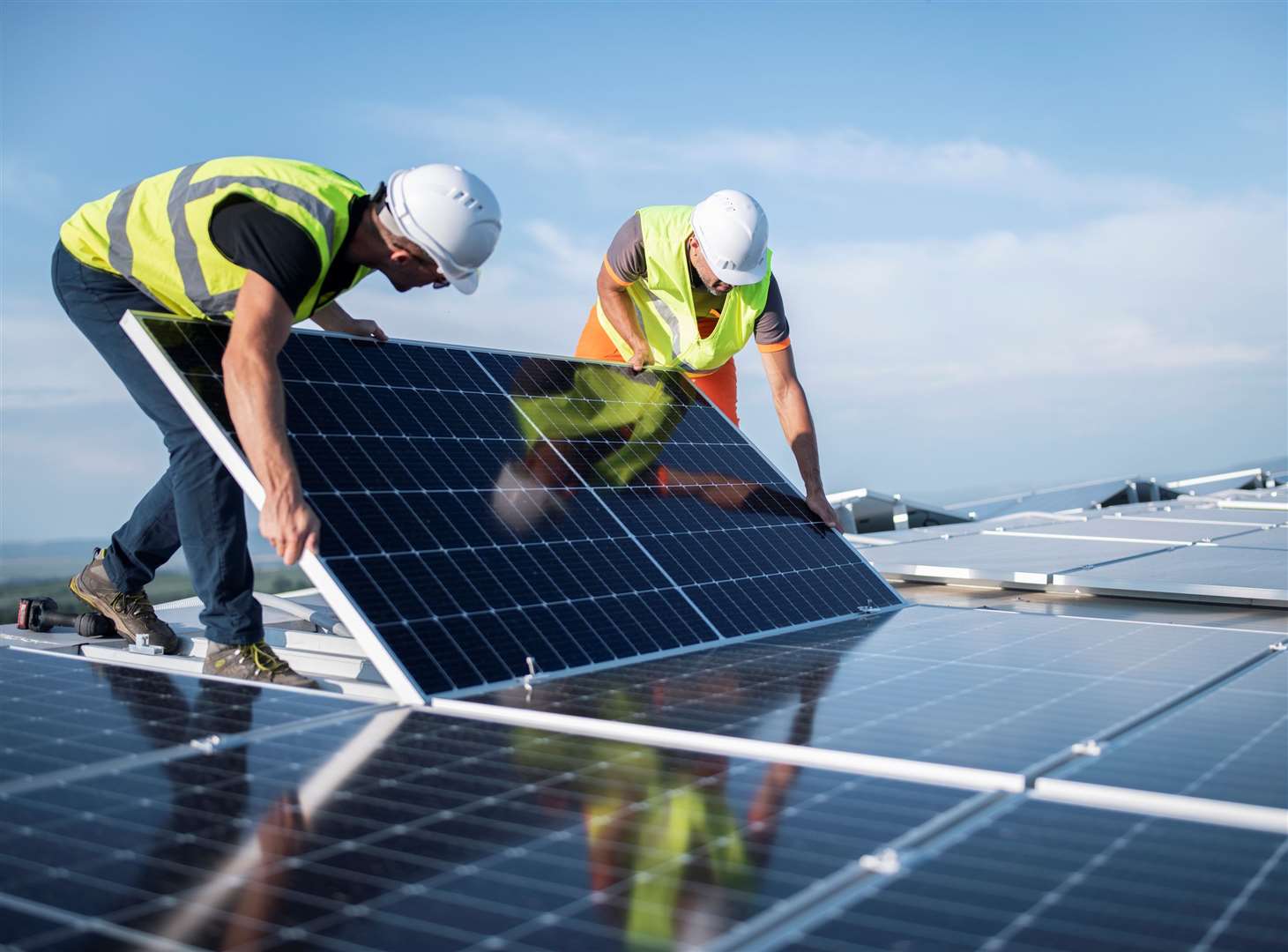 More solar panels have been installed over the last few years as Medway Council seeks to meet its carbon goals. Photo: Stock