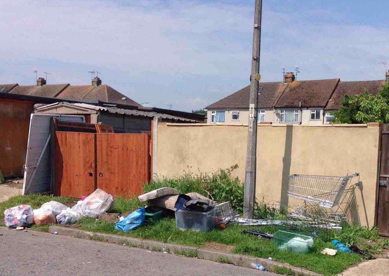 Fibich admitted five fly-tipping offences