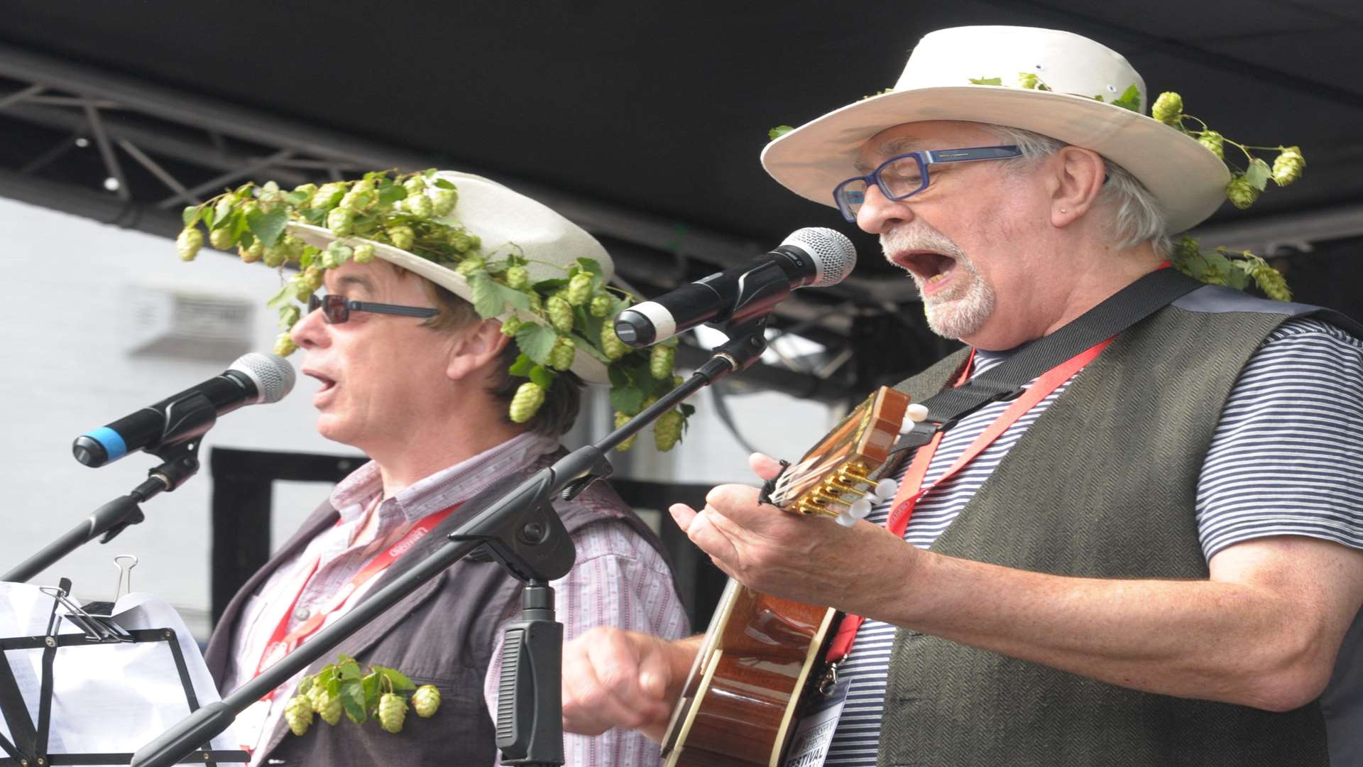 One of the acts at the 2016 Faversham Hop Festival