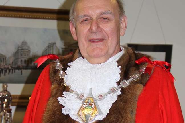 Not happy: former Ashford Mayor, Cllr David Smith