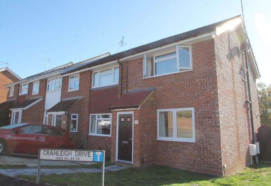 This £1,500pcm two-bed was the cheapest house we could find available for rent in Swanley. Picture: Rightmove