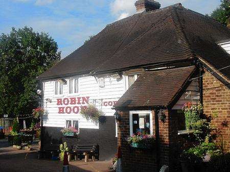 Robin Hood pub, Blue Bell Hill
