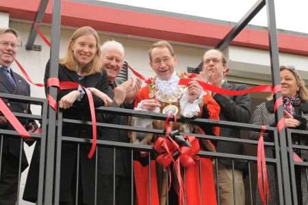 Chatham Town open their new clubhouse