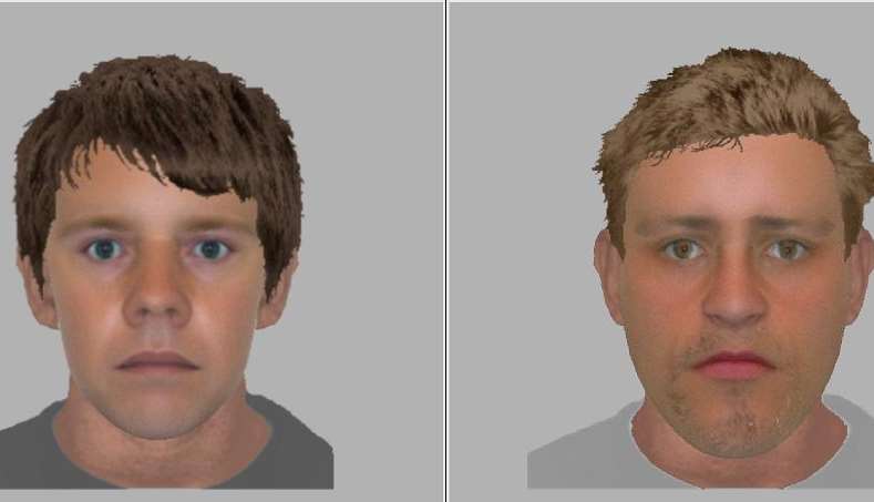 Two of the efits following the indecent exposures in Ashford