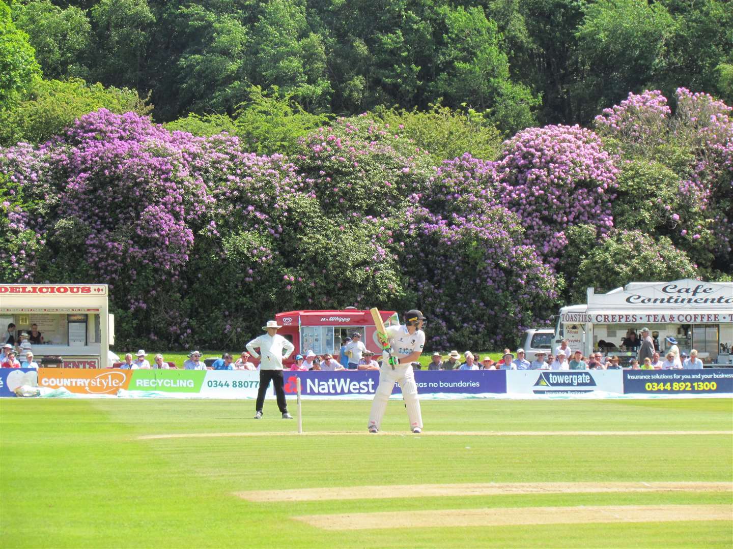 The Nevill Ground in Tunbridge Wells pictured in 2017. Picture: Peter Francis/Kent County Cricket Grounds by Howard Milton and Peter Francis