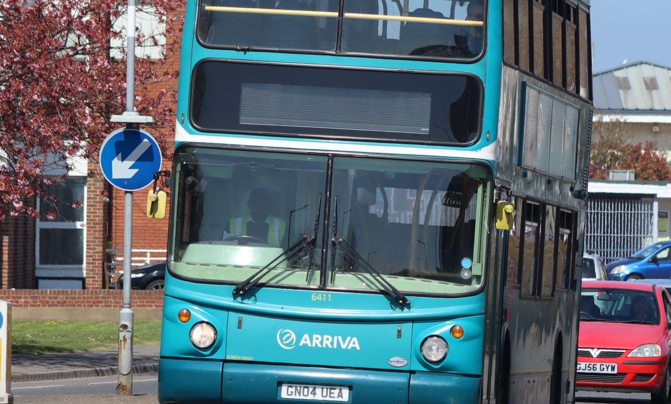Arriva buses in Milllennium Way, Sheerness (46862915)