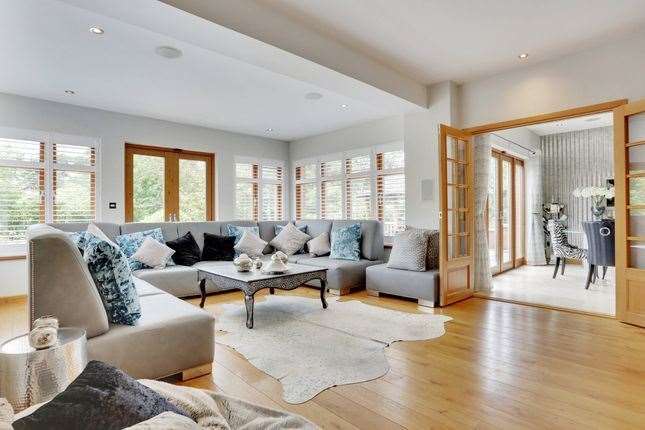 The living room area. Picture: Zoopla / Fine & Country