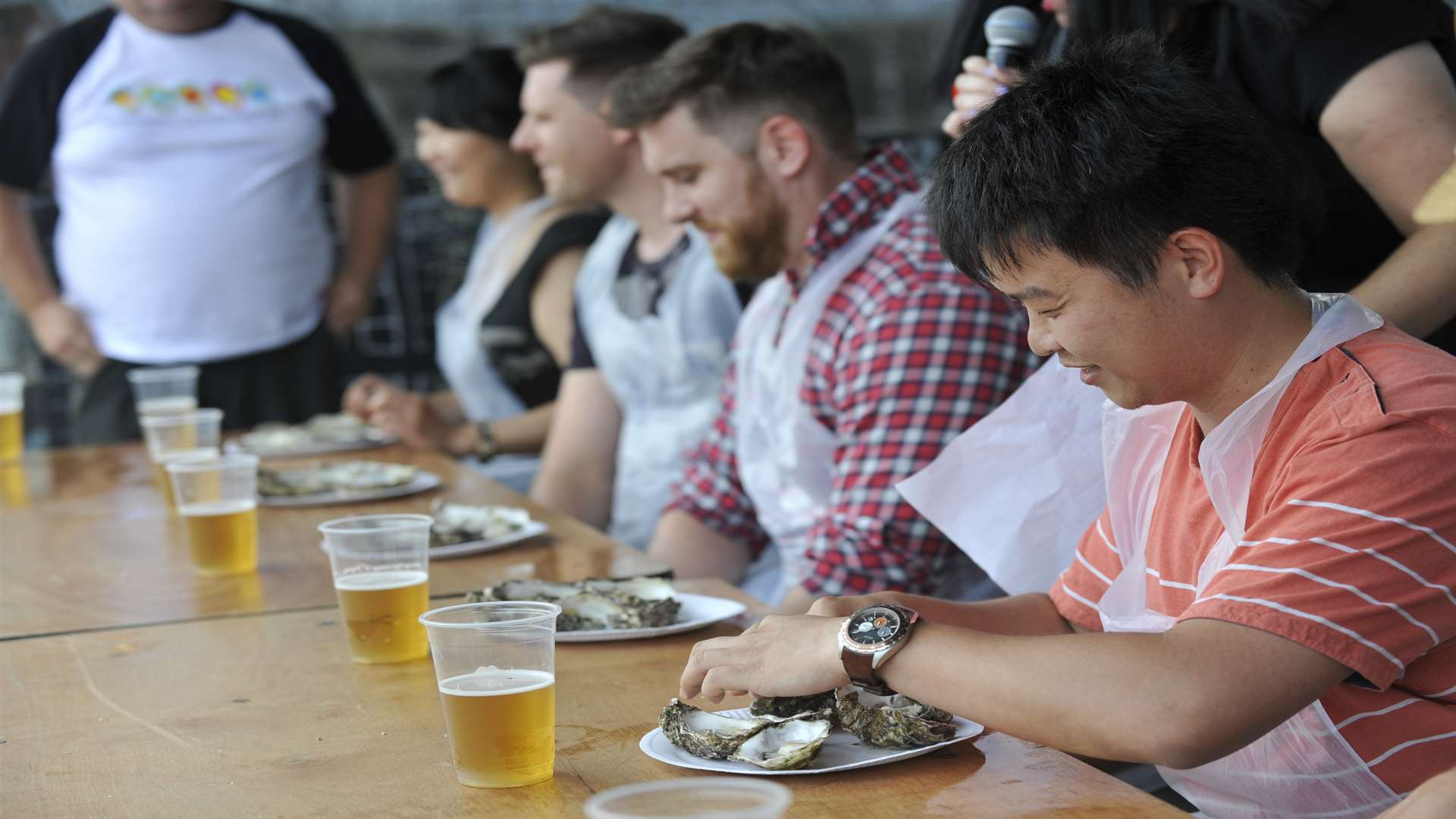 The oyster eating challenge will move to Tankerton Slopes.