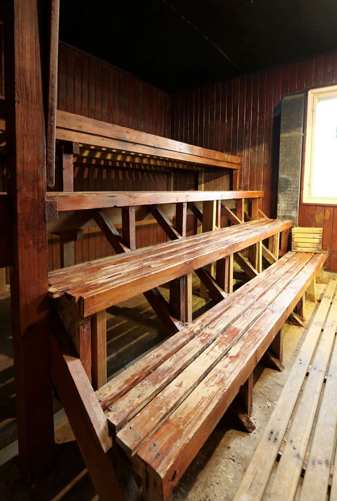 The sauna cabin. Picture: British Sauna Society