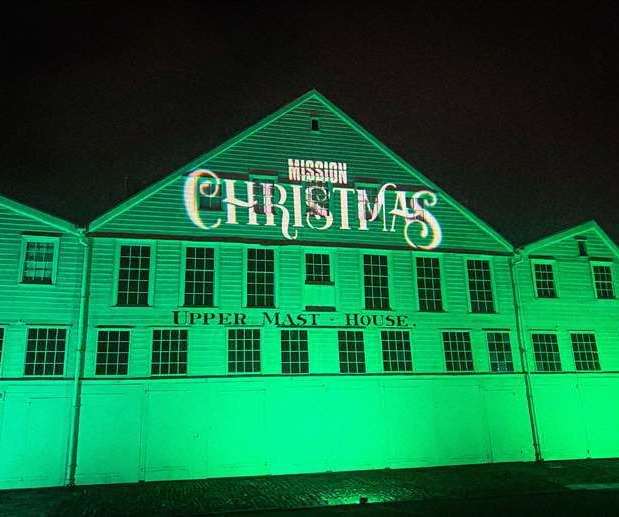 Mission Christmas at the Historic Dockyard Chatham. Picture: Sam Lawrie