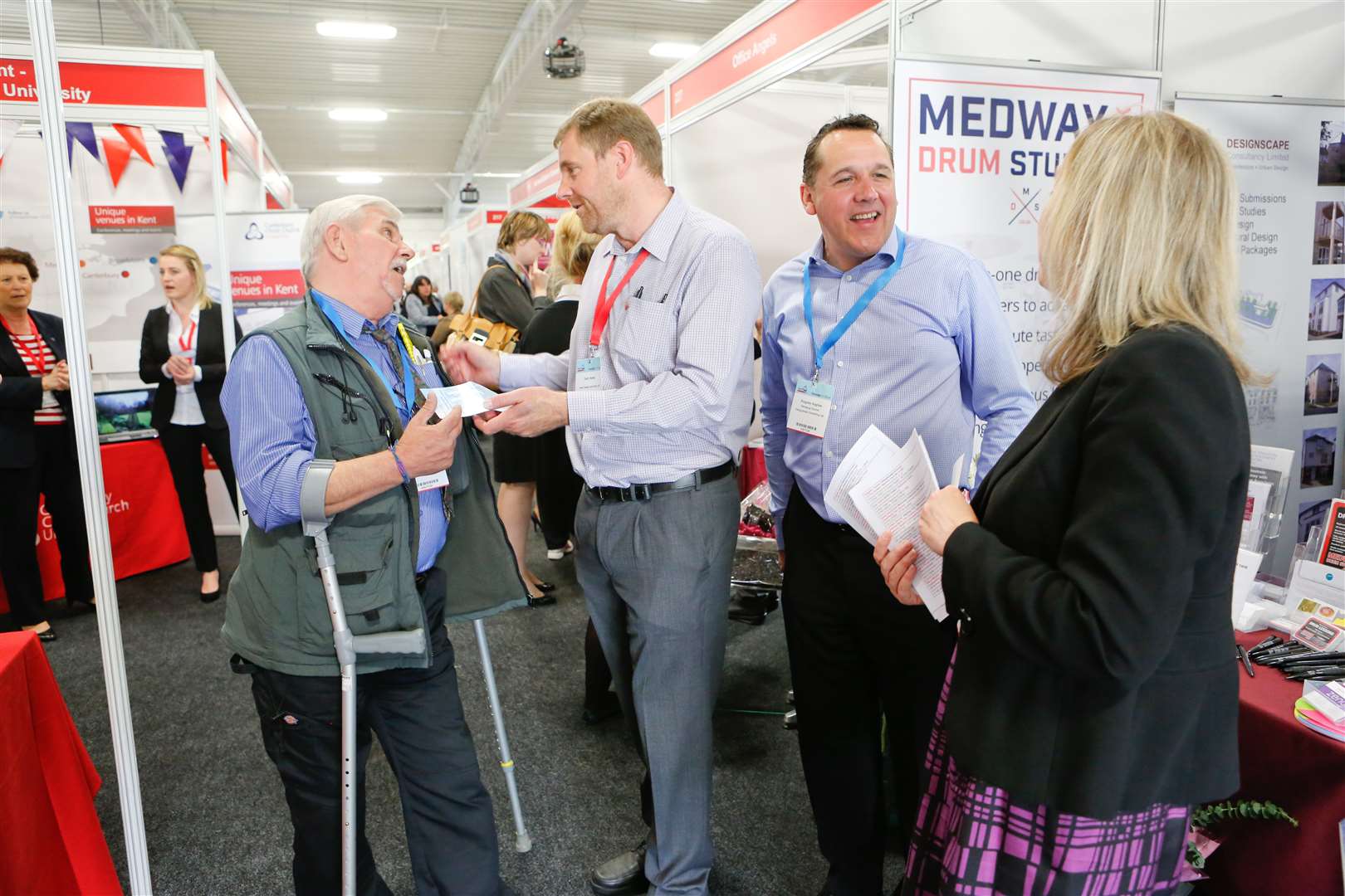 More than 3,200 people will visit the Kent 2020 Vision Live business exhibition in Detling