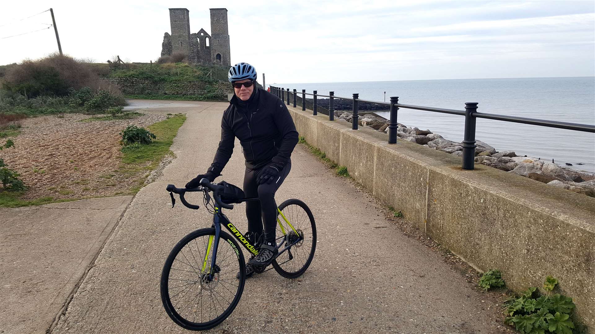 One of the landmarks is the Reculver Towers