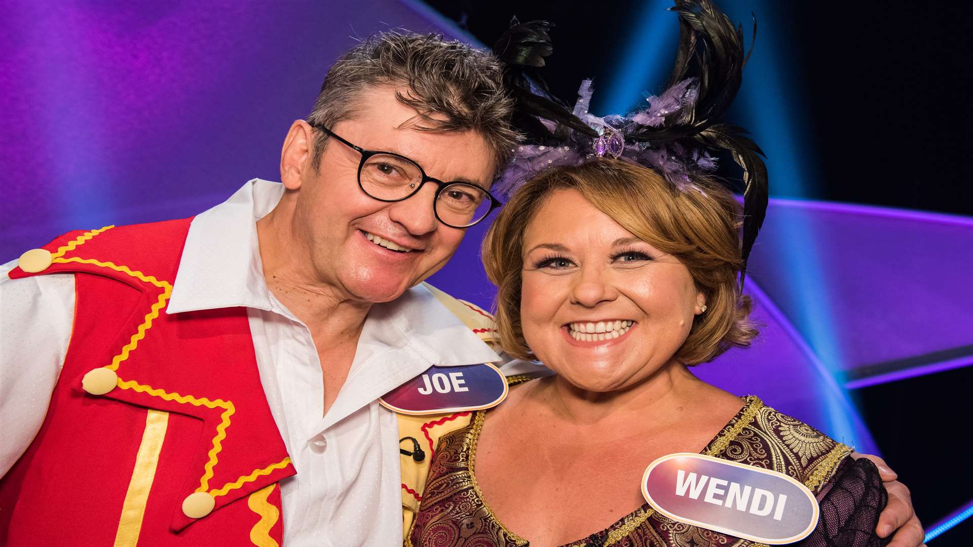 Joe Pasquale and Wendi Peters. BBC Pictures