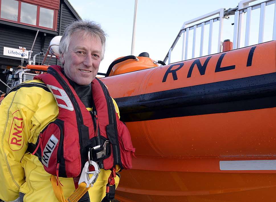 Warning from Dave Parry, helmsman of the Whitstable lifeboat.