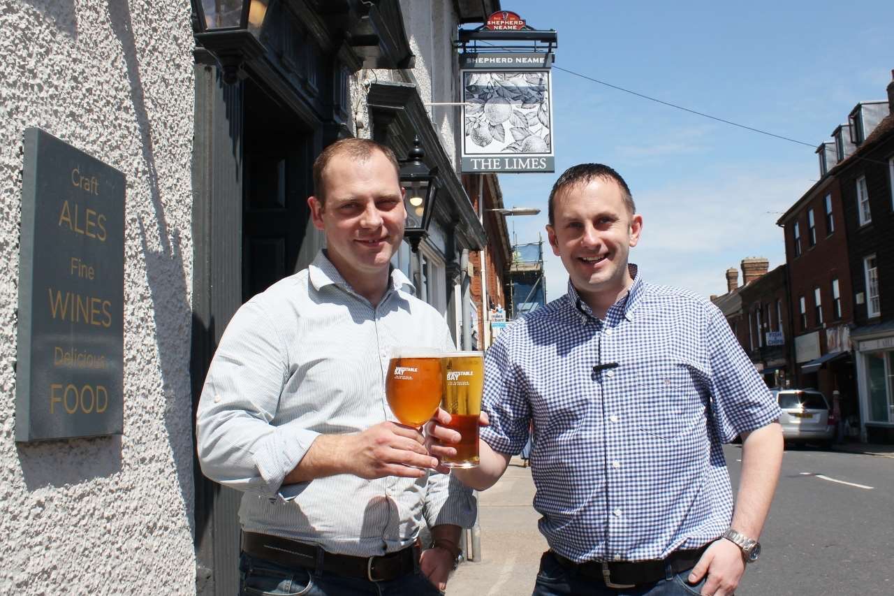 Gareth Finney and Dan Sidders will join the Shepherd Neame head office when the company takes over their pubs