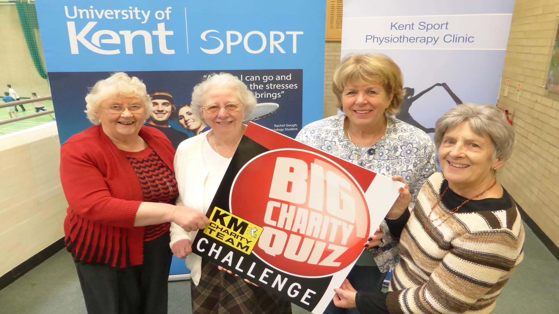 Joyce Heathfield, Joan Wood, Jenny Reed and Colleen Samarasinghe of Kent and Canterbury Hospital League of Friends. The charity is providing the ploughman's meals for quiz-goers at the Canterbury heat of the KM Big Charity Quiz on Friday, April 24.