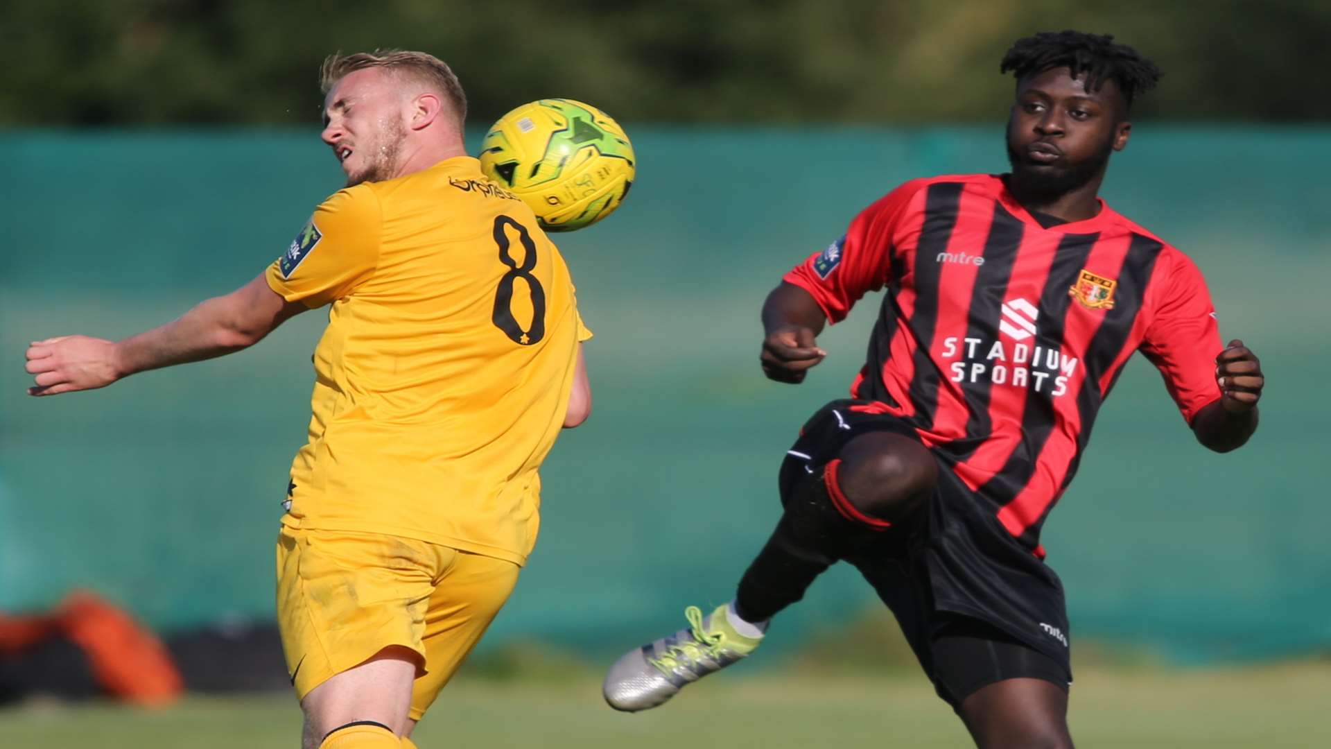 Bola Dawodu has four goals already since his move from Whitstable Picture: John Westhrop