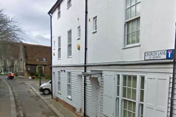 The alleged attack happened in Church Lane. Picture: Google