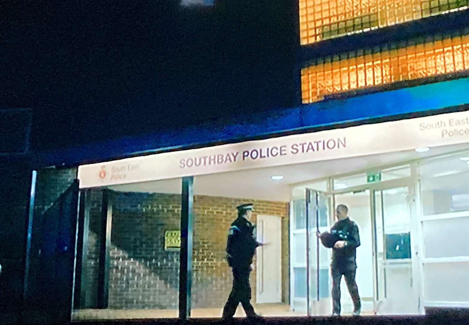 Southbay Police Station in Silent Witness. Picture: BBC