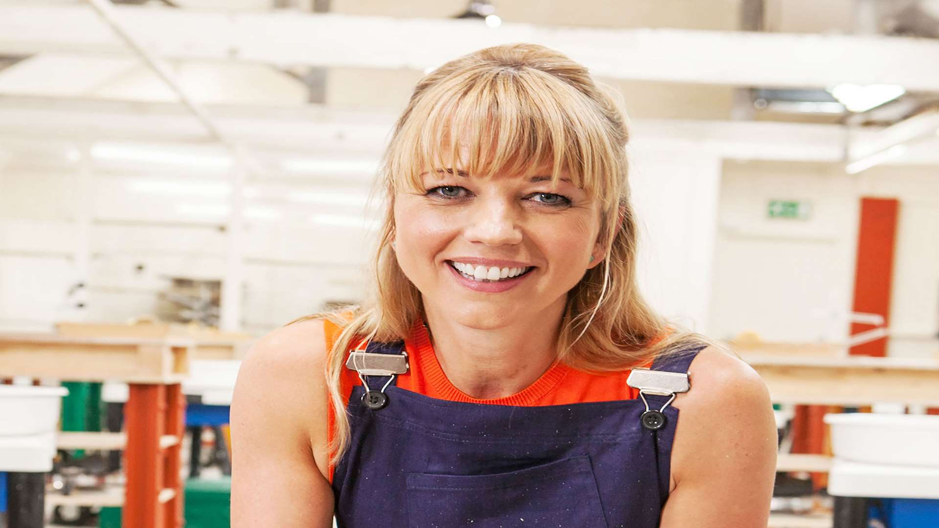 Sara Cox has presented the Great Pottery Throw Down Picture: PA/ BBC/ Mark Bourdillon