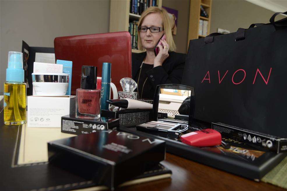 Avon sales leader Alison Allen