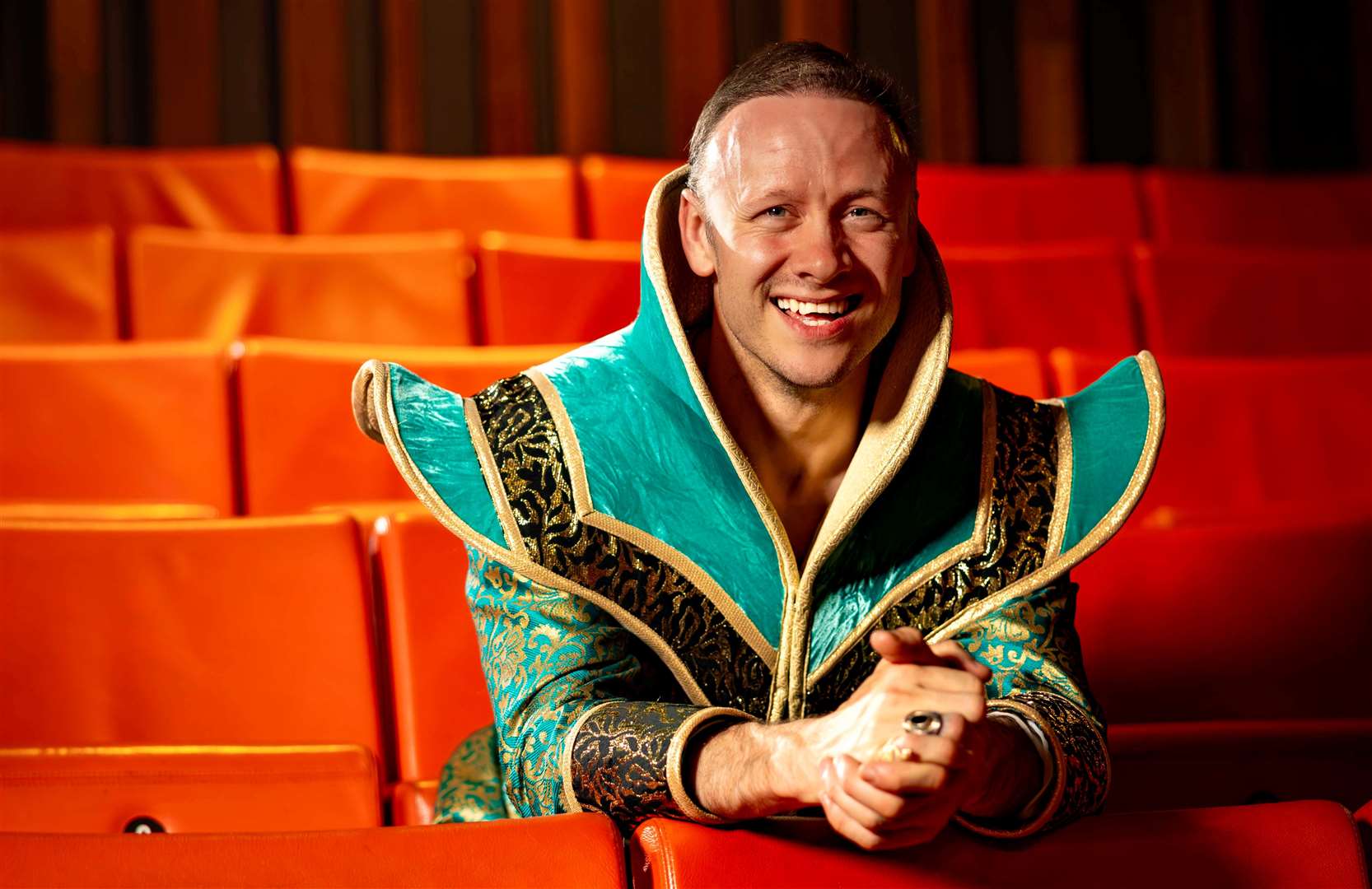 Kevin Clifton stars in this year's Marlowe Theatre panto, Aladdin. Picture: David Oxberry