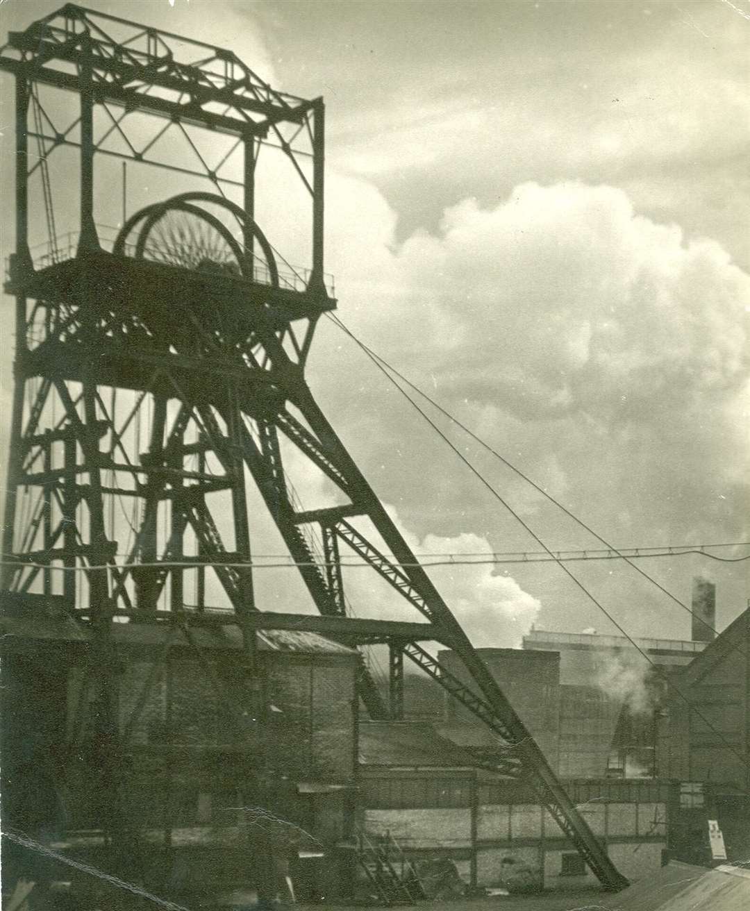 Betteshanger colliery pit head