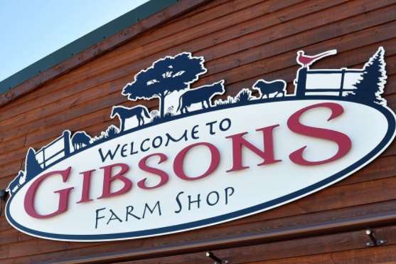 The shop employs 40 people. Picture: Gibsons Farm Shop