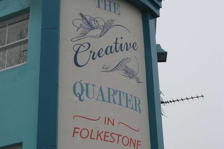 The creative quarter in Folkestone