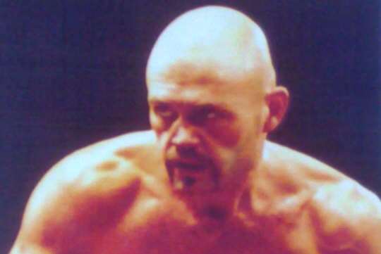 Colin Vidler in the ring