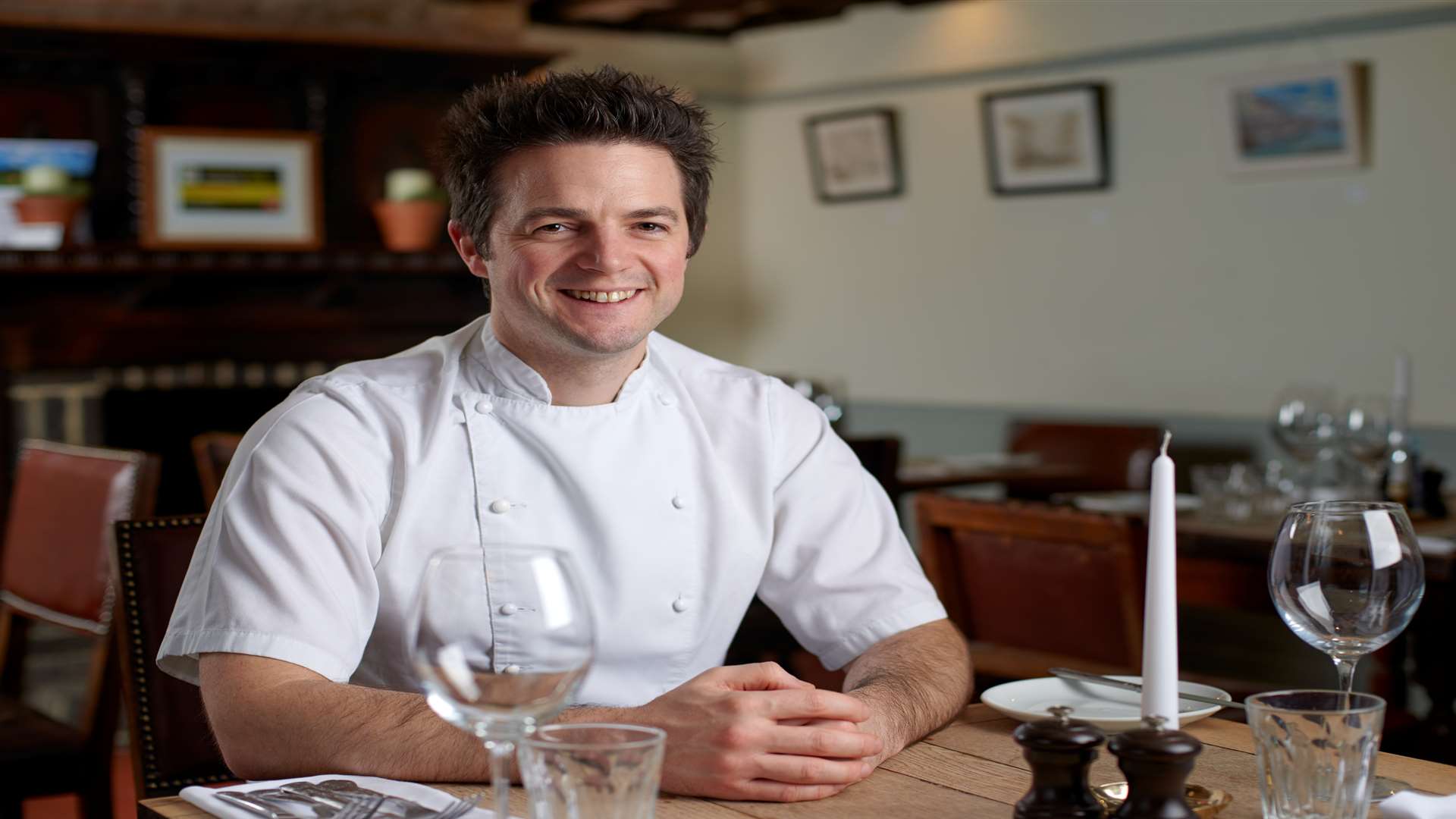 Matt Sworder, chef owner of The Corner House