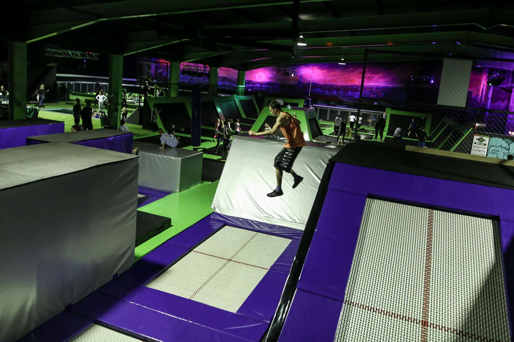 One of the biggest trampolining arenas in Kent is opening in Ashford next month