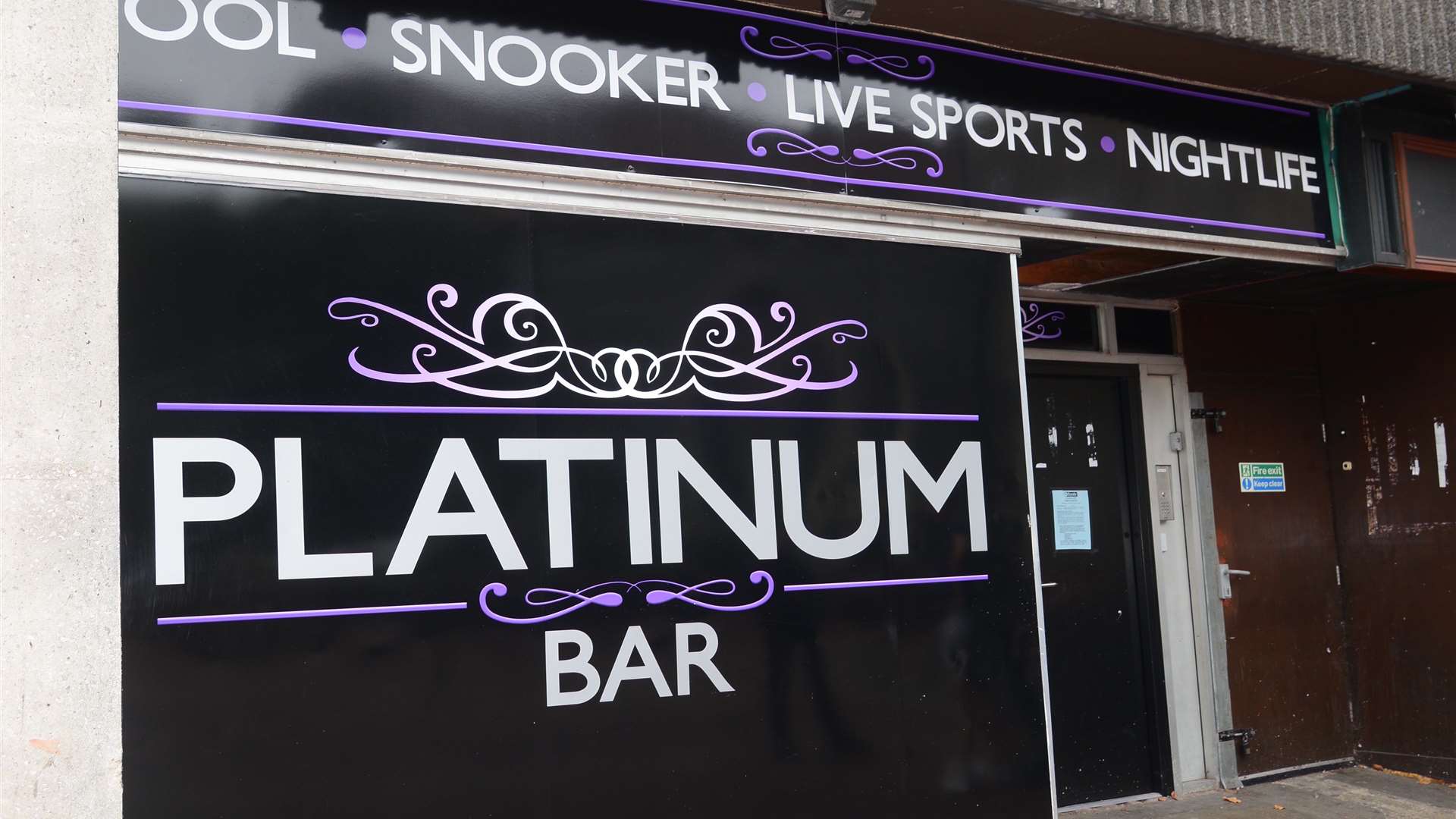 New nightclub Platinum Bar, Sittingbourne