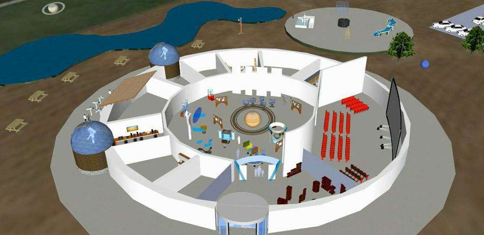 Might Ashford International Space Science and Discovery Centre look like this?